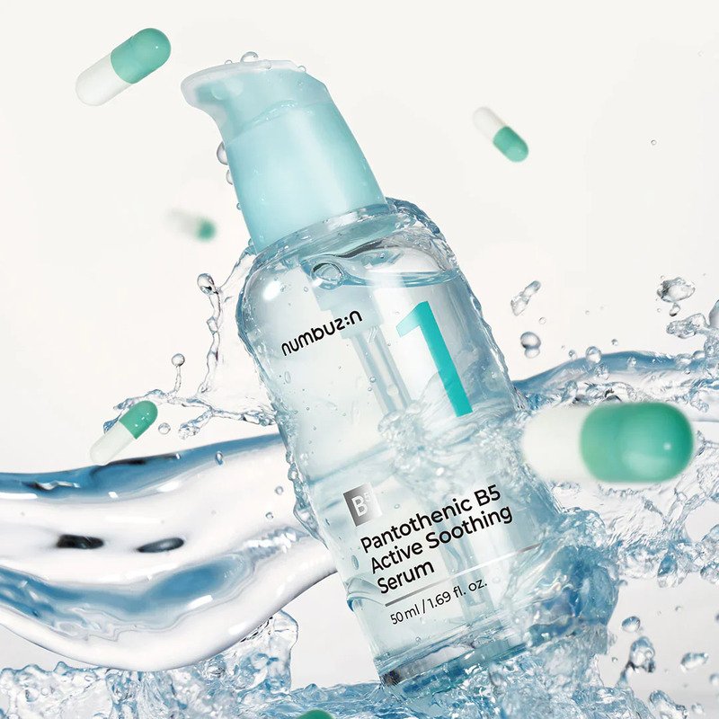 numbuzin No. 1 Pantothenic B5 Active Soothing Serum – raminamasis serumas