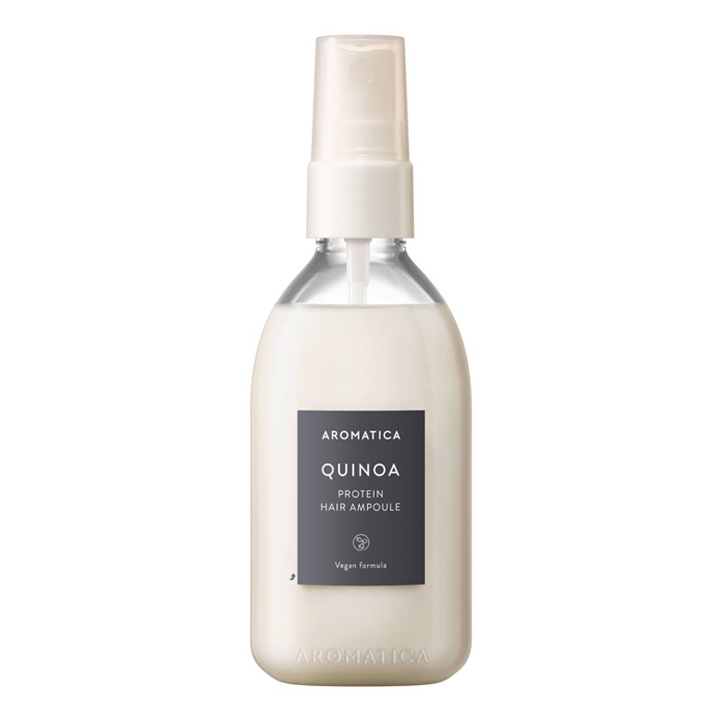 Aromatica Quinoa Protein Hair Ampoule – plaukų ampulė su kvinojos baltymais ir aliejais