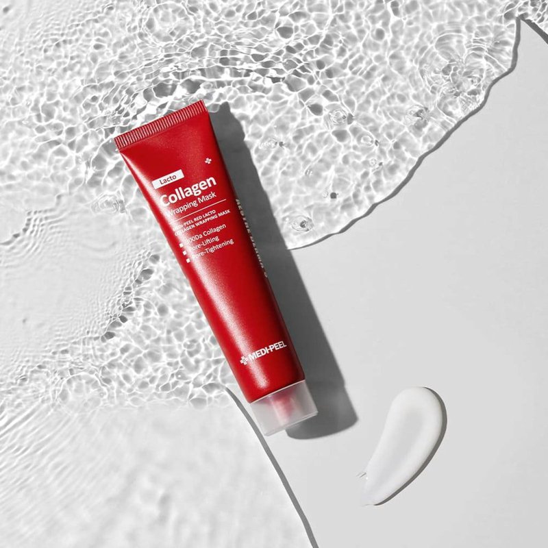 Medi-Peel Red Lacto Collagen Wrapping Mask – stangrinamoji veido kaukė 1