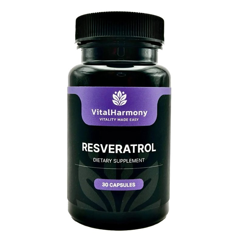 VitalHarmony Resveratrol – resveratrolis (30 kapsulių)