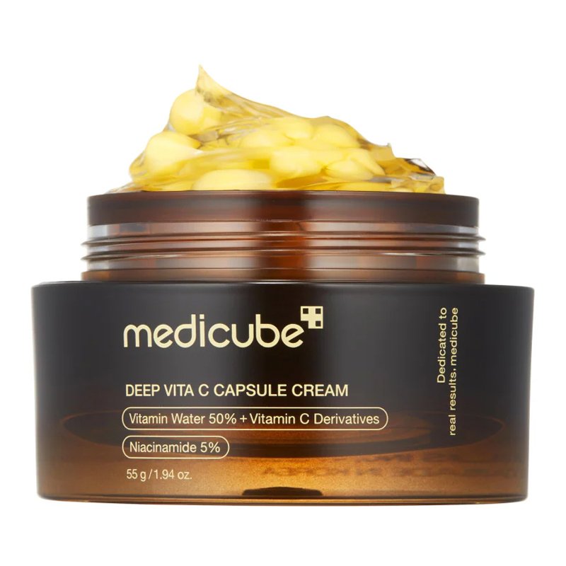 medicube Deep Vita C Capsule Cream – šviesinamasis veido kremas