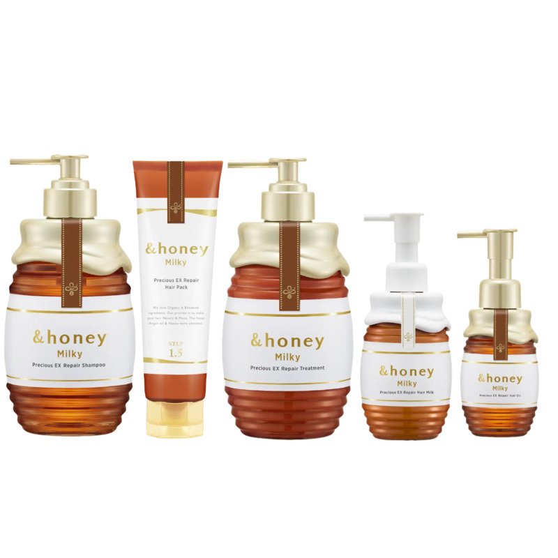 VICREA &Honey Milky Precious EX Repair Hair Milk Step 3 – drėkinamasis ir atstatomasis plaukų pienelis 2