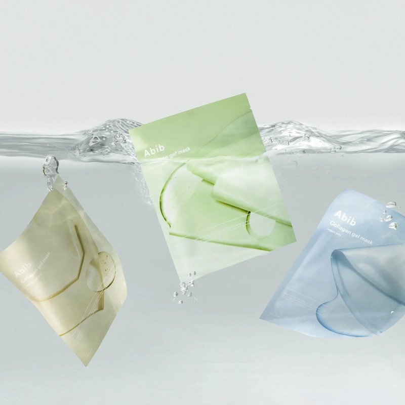 Abib Collagen Gel Mask Heartleaf Jelly – raminamoji veido kaukė 3