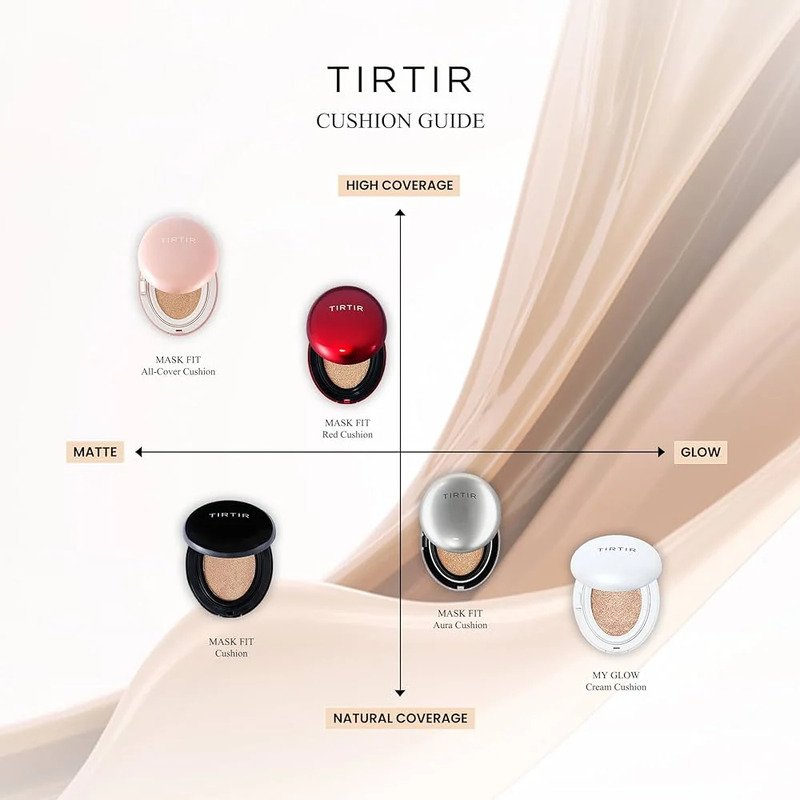 TIRTIR Mask Fit All Cover Cushion 13N – makiažo pagrindas 3