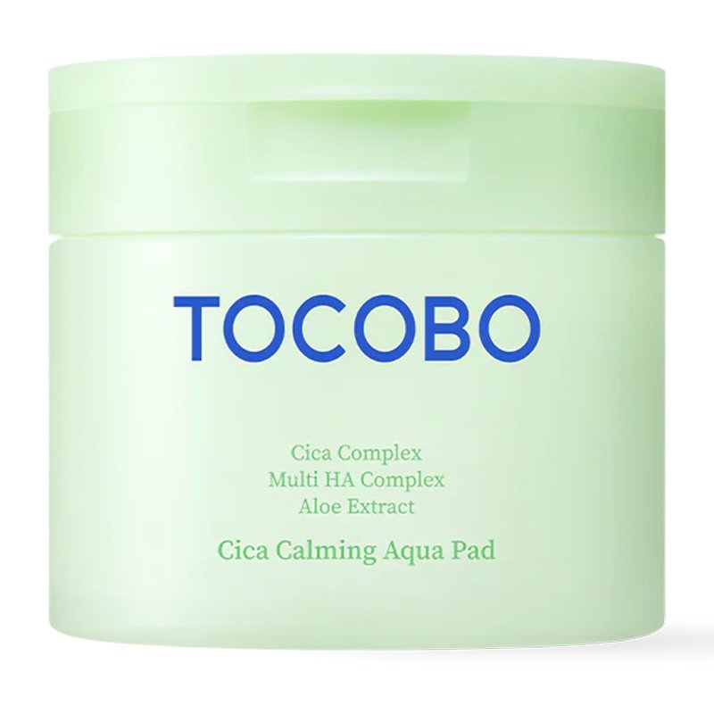 TOCOBO Cica Calming Aqua Pad – raminamieji veido padeliai
