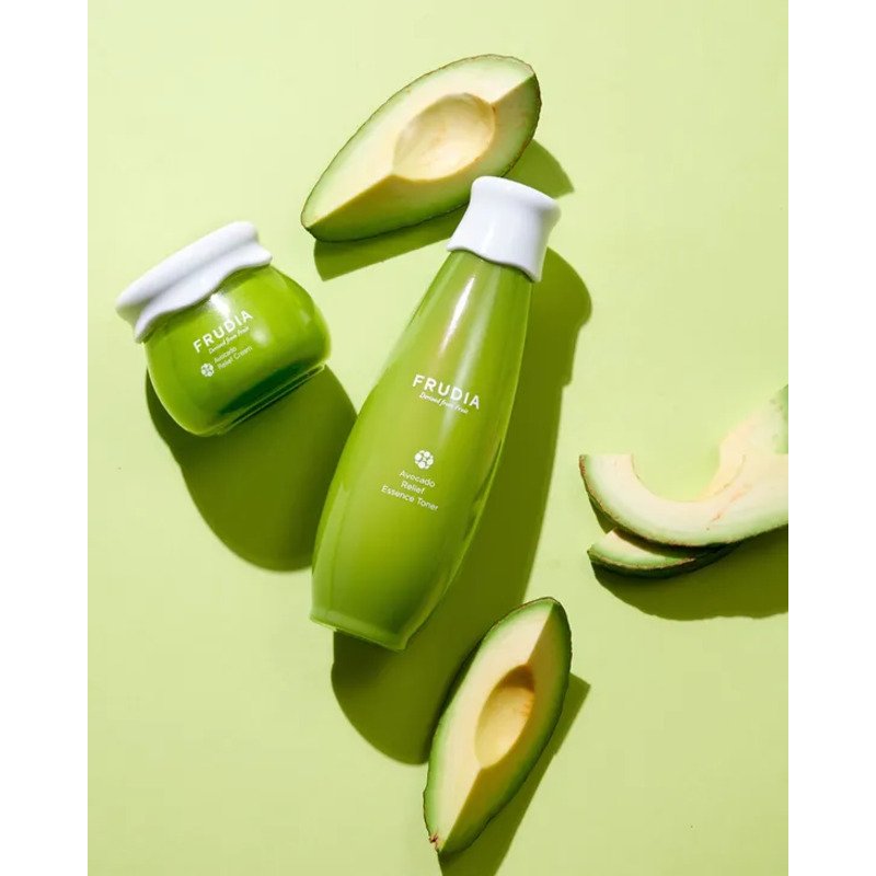 Frudia Avocado Relief  Essence Toner – esencija-tonikas su avokadais  1