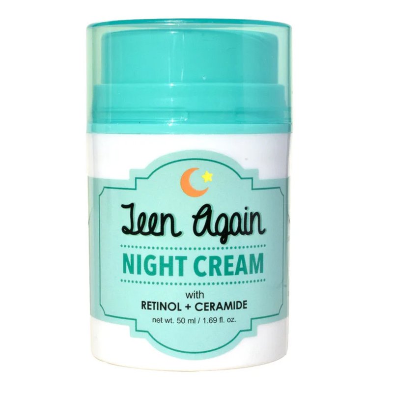 look AT ME Teen Again Night Cream Retinol Ceramide– naktinis kremas su retinoliu ir keramidais