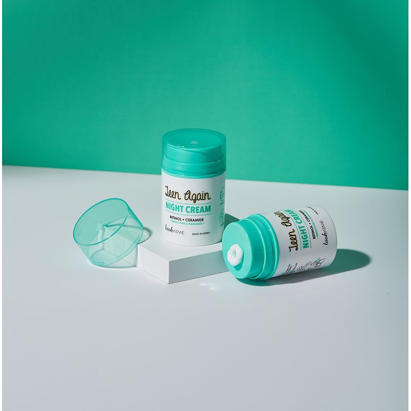 look AT ME Teen Again Night Cream Retinol Ceramide– naktinis kremas su retinoliu ir keramidais 1
