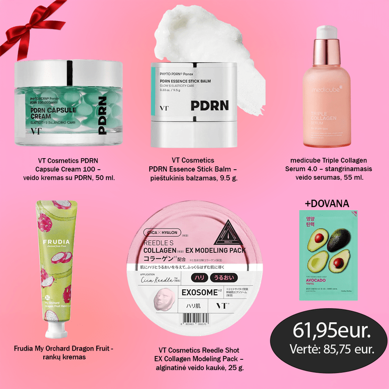 Kalėdinis kosmetikos rinkinys "No Botox, Just Good Genes"