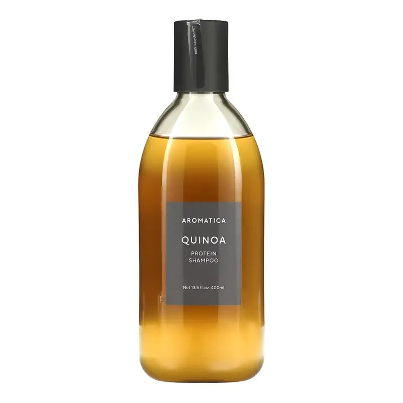 Aromatica Quinoa Protein Shampoo, 400 ml. – atkuriamasis šampūnas su kvinojos baltymais