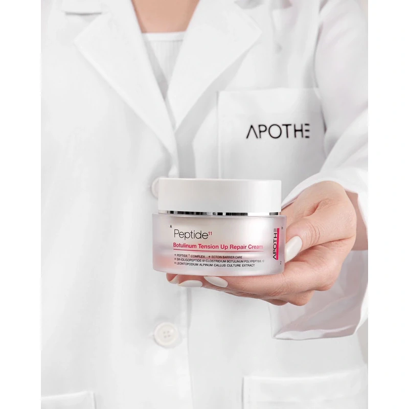 APOTHE Peptide 11 Botulinum Tension Up Repair Cream – stangrinamasis veido kremas 3