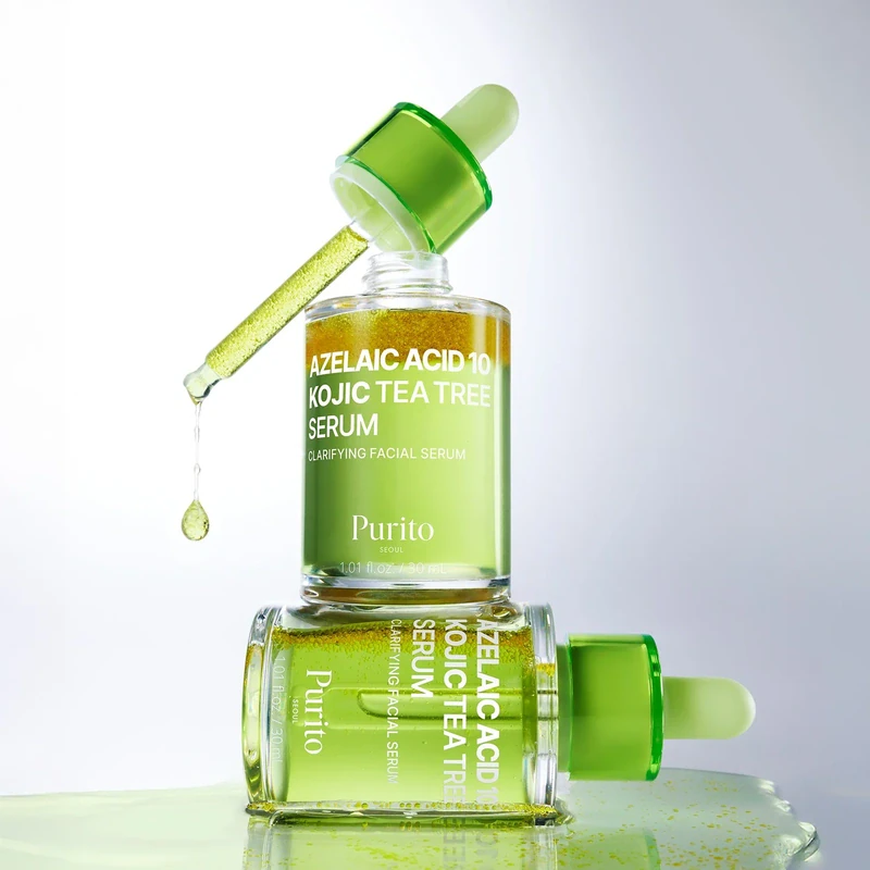 Purito Seoul Azelaic Acid 10 Kojic Tea Tree Serum – veido serumas 1