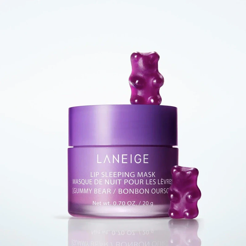 Laneige Lip Sleeping Mask Gummy Bear, 20 g. – naktinė lūpų kaukė su saldžių guminukų aromatu 2