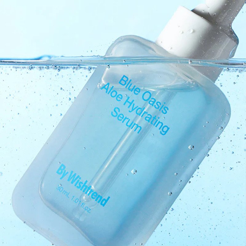 By Wishtrend Blue Oasis Aloe Hydrating Serum – drėkinamasis serumas