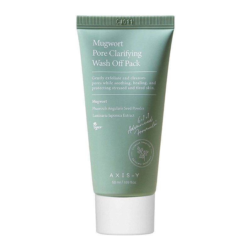 AXIS-Y Mugwort Pore Clarifying Wash Off Pack – valomoji porų veido kaukė