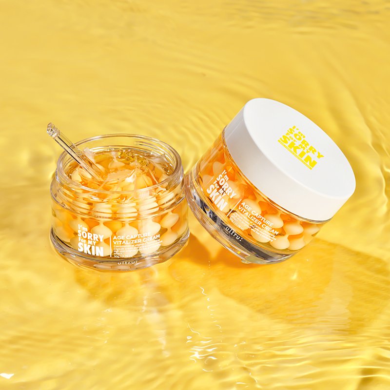 ultru I'm Sorry For My Skin Age Capture Vitalizer Cream – skaistinamasis veido kremas