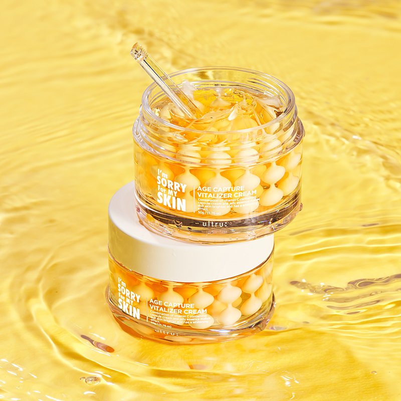 ultru I'm Sorry For My Skin Age Capture Vitalizer Cream – skaistinamasis veido kremas