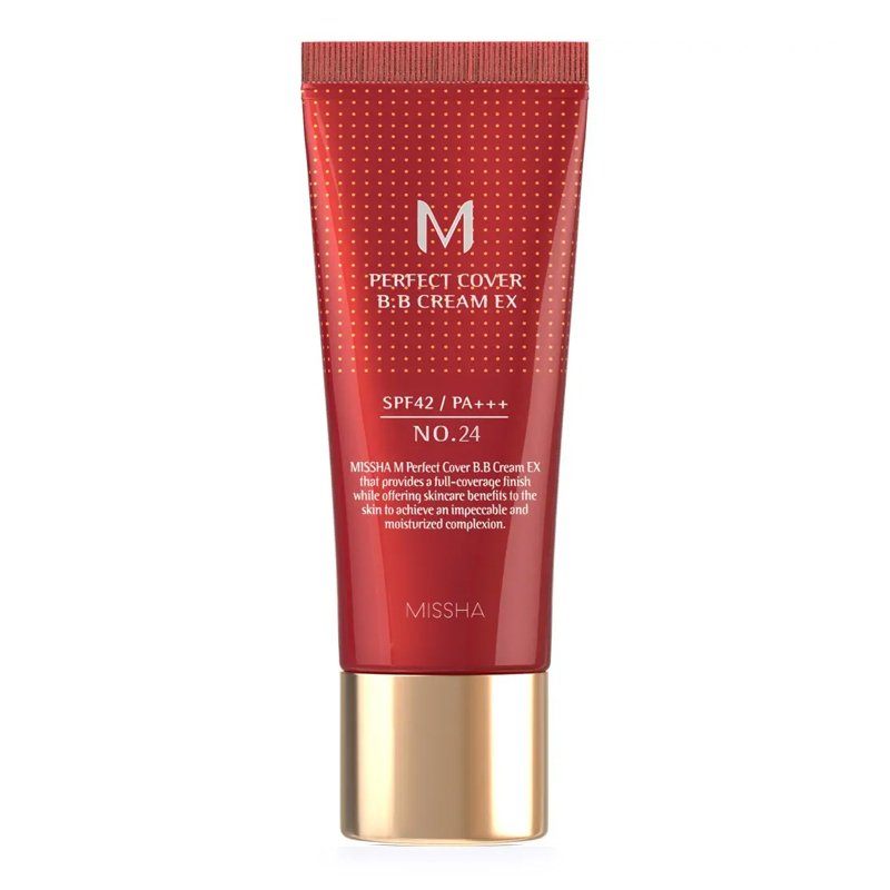 MISSHA M Perfect Cover BB Cream EX SPF42/PA+++ No.24/Cool Natural Beige– BB kremas, 20ml