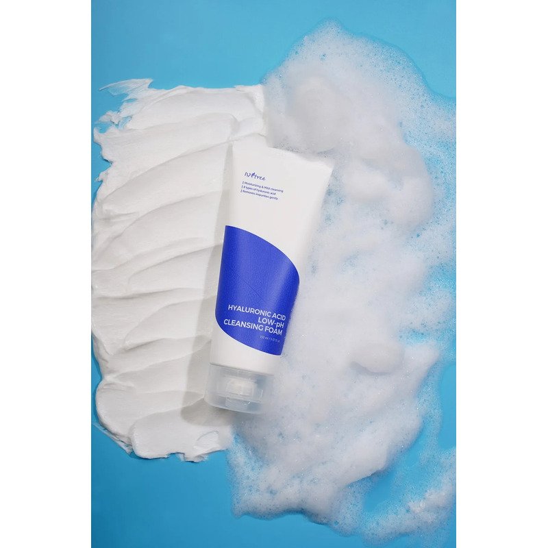 Isntree Hyaluronic Acid Low-pH Cleansing Foam – valomosios veido putos 1