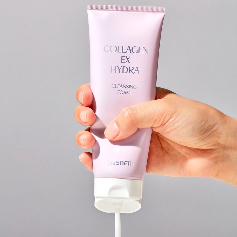 The Saem Collagen EX Hydra Cleansing Foam – valomosios veido putos 2