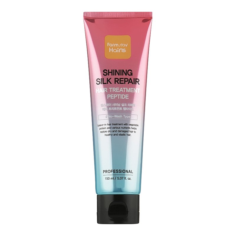 Farmstay Shining Silk Repair Hair Treatment Peptide – nenuplaunama plaukų kaukė