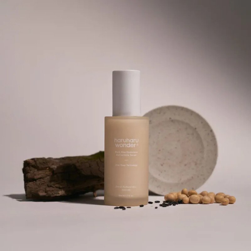 Veido serumas su fermentuotais juodaisiais ryžiais haruharu Wonder Black Rice Hyaluronic Anti-Wrinkle Serum 2