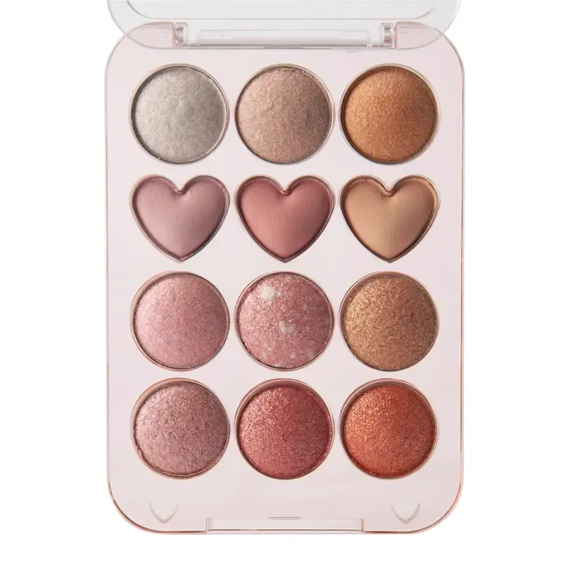colorgram Pin Point Eyeshadow Palette 04 Bright + Cool – šešėlių paletė