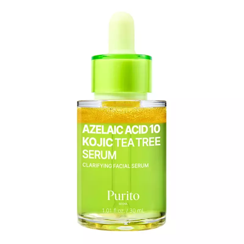 Purito Seoul Azelaic Acid 10 Kojic Tea Tree Serum – veido serumas