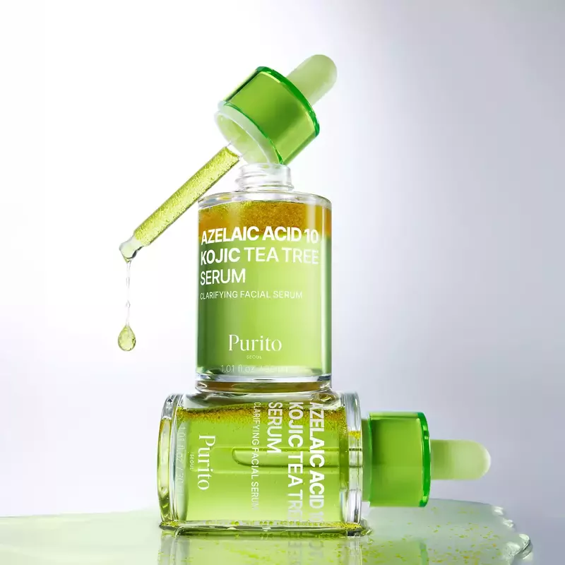 Purito Seoul Azelaic Acid 10 Kojic Tea Tree Serum – veido serumas 1