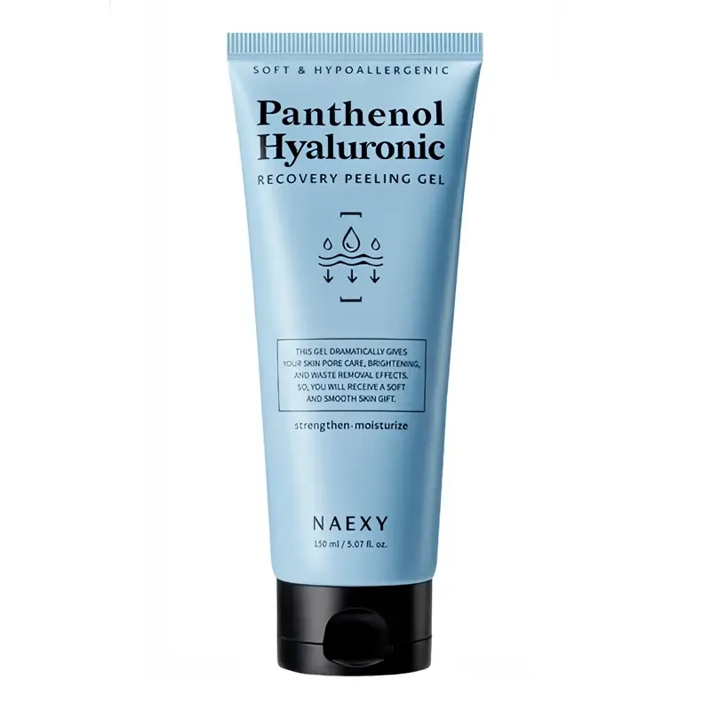 NAEXY Panthenol Hyaluronic Recovery Peeling Gel – šveičiamasis veido gelis