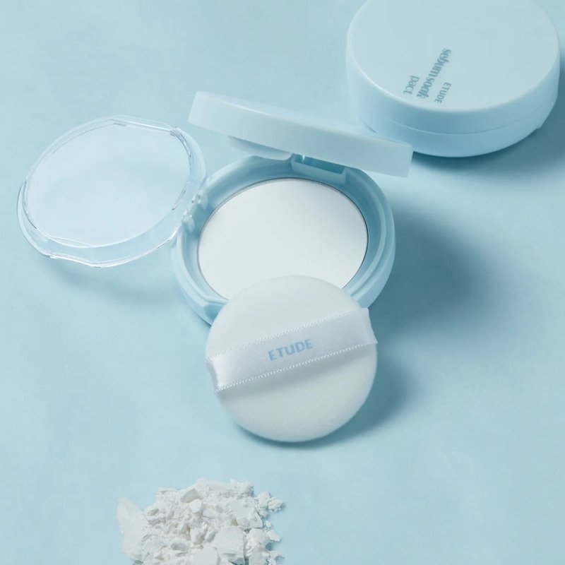 Etude House Sebum Soak Powder – permatoma biri pudra 1
