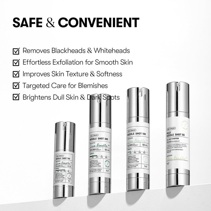 VT Cosmetics Mild Reedle Shot 50 – aktyvaus veikimo ampulė, 30 ml. 1