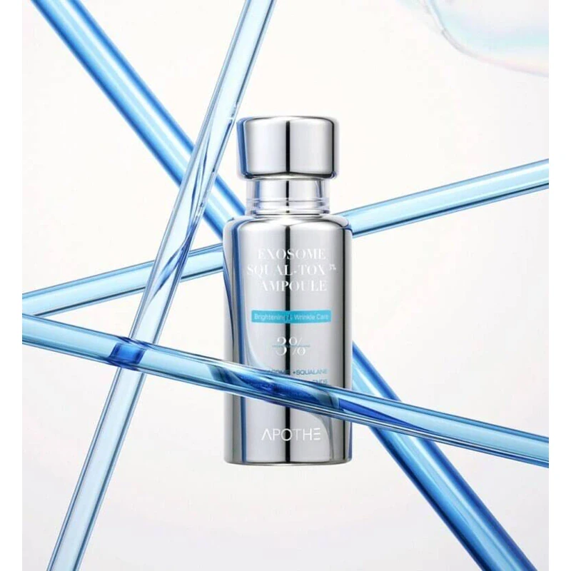 APOTHE Exosome Squal-Tox 3% Ampoule, 30 ml. – intensyviai drėkinanti ampulė su egzosomomis 2