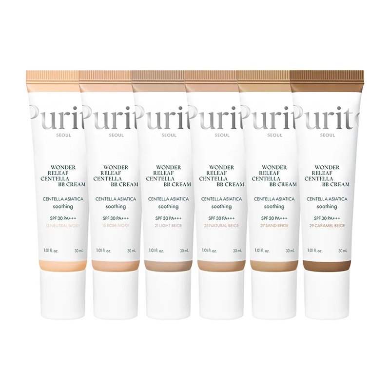 Purito Seoul Wonder Relief Centella BB Cream #23 Light Beige SPF30 PA+++ – BB kremas