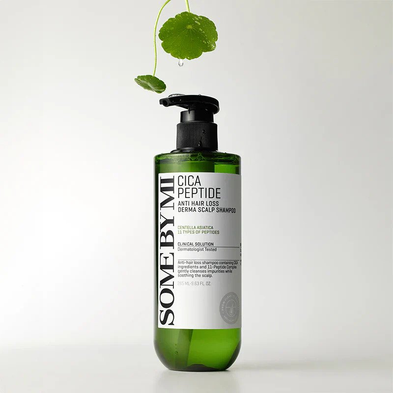 Some By Mi Cica Peptide Derma Scalp Shampoo – šampūnas nuo plaukų slinkimo