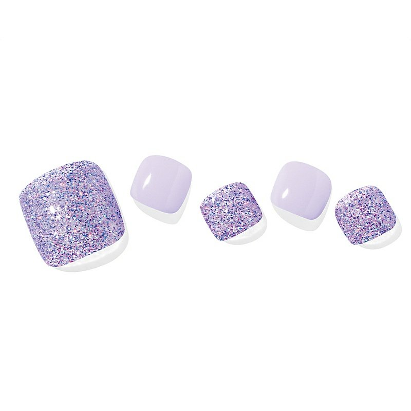 ohora Semi Cured Gel Pedicure Strips P Purple Dive– geliniai kojų nagų lipdukai