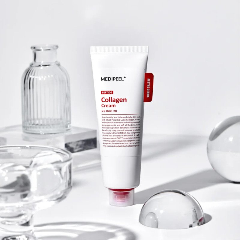 Medi-Peel Red Lacto Collagen Barrier Cream – veido kremas su kolagenu