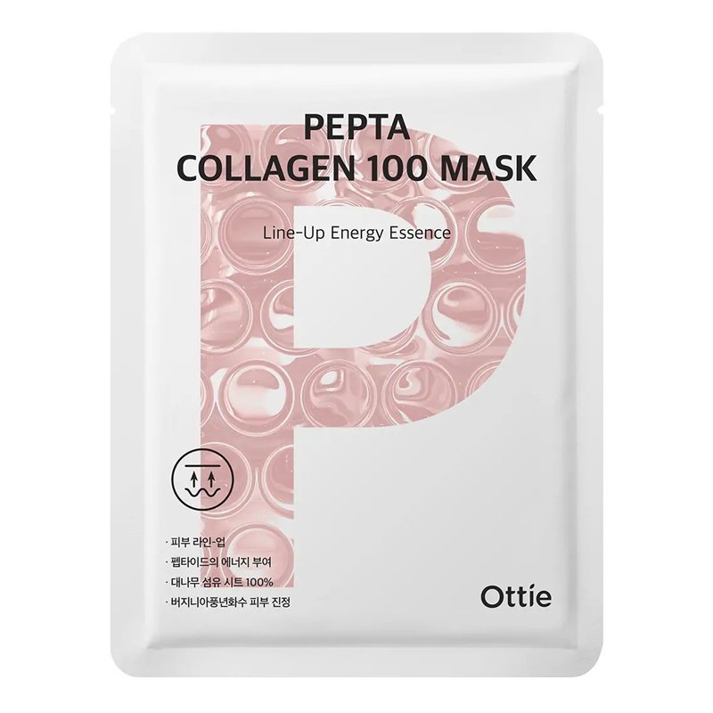 Ottie Pepta Collagen 100 Mask – stangrinanti veido kaukė
