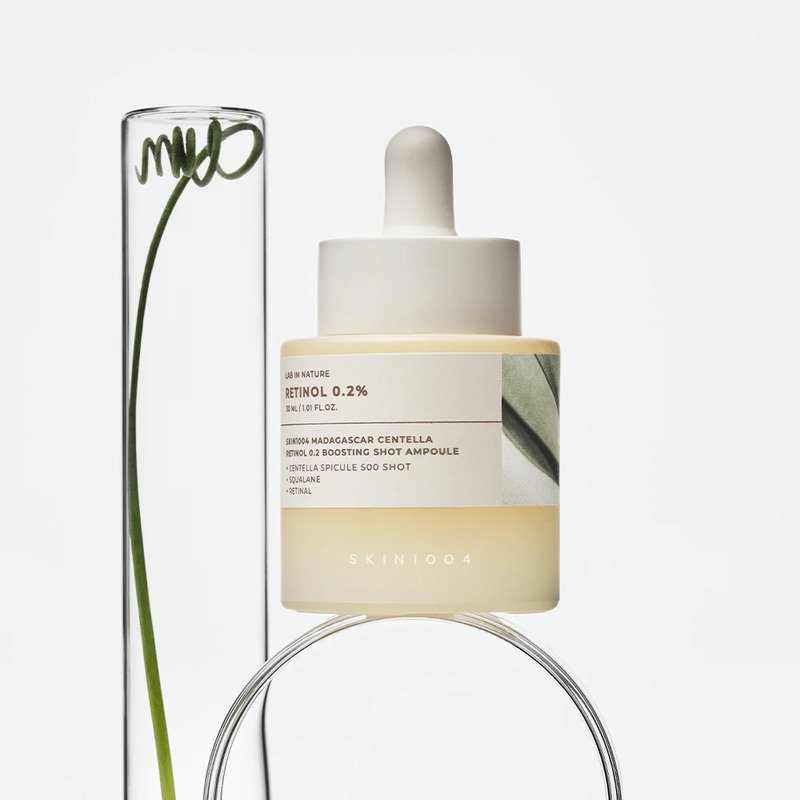 SKIN1004 Madagascar Centella Retinol 0.2 Boosting Shot Ampoule – ampulė su retinoliu 1