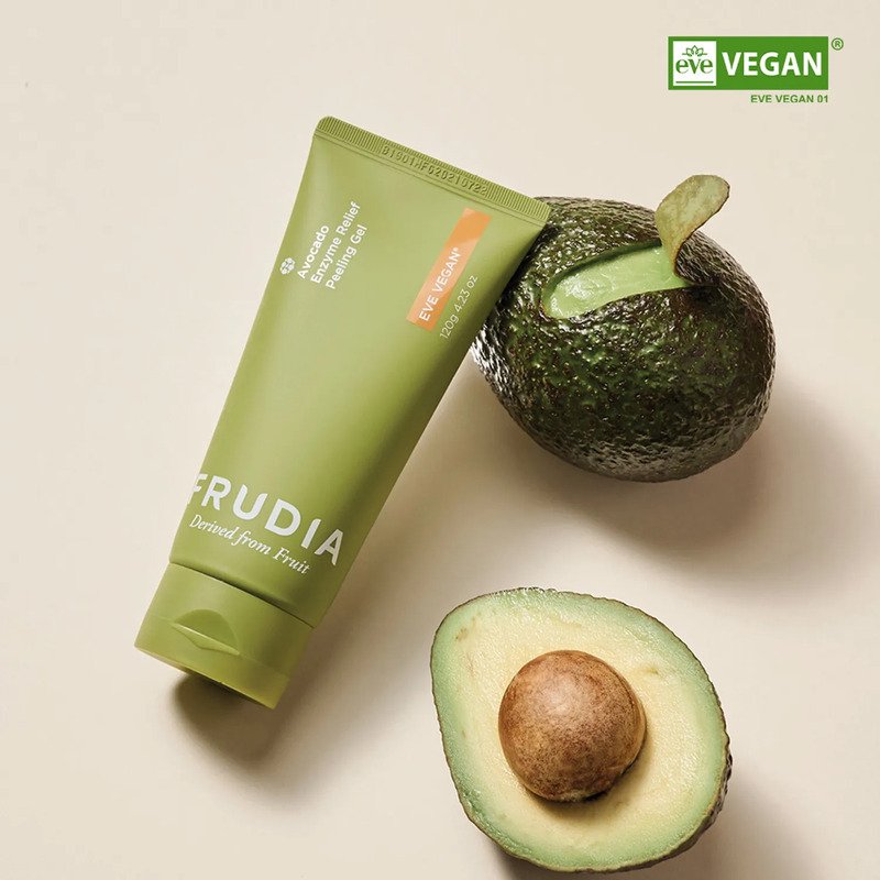 Frudia Avocado Enzyme Relief Peeling Gel – gelinis veido šveitiklis su avokadų ekstraktu 2