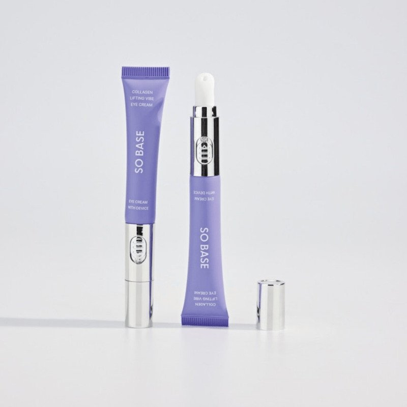 SO BASE Collagen Lifting Eye Vibe Cream – paakių kremas su vibruojančiu aplikatoriumi 2