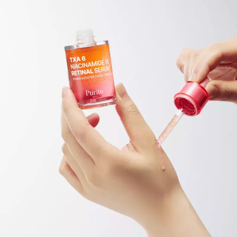 Purito TXA 6 Niacinamide 10 Retinal Serum – serumas su retinoliu ir niacinamidu 4