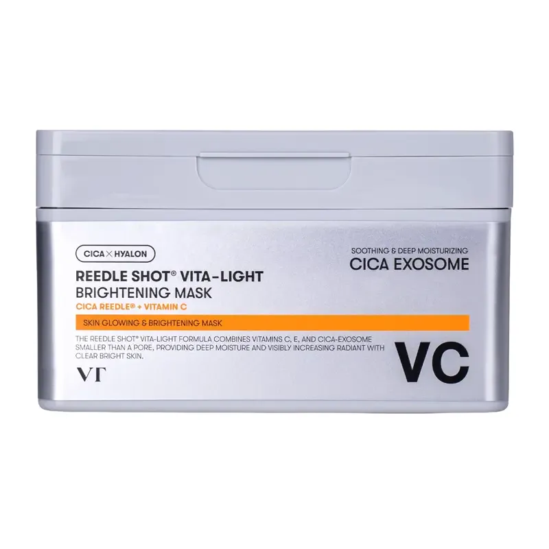 VT Cosmetics Reedle Shot Vita-Light Brightening Mask – šviesinamosios veido kaukės