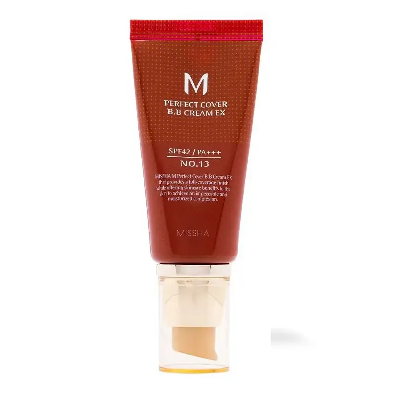 MISSHA M Perfect Cover BB Cream EX SPF42/PA+++ No.13/Bright Beige – BB kremas, 50ml