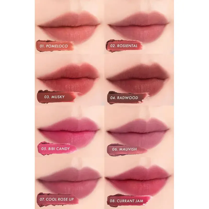 romand Blur Fudge Tint 07 Cool Rose Up – matiniai lūpų dažai 3