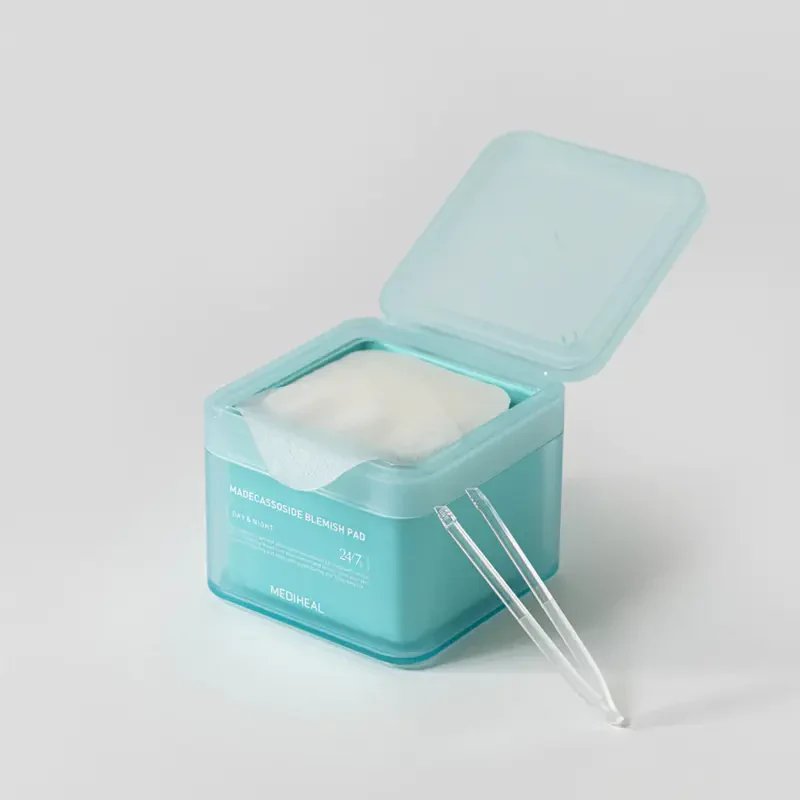 MEDIHEAL Madecassoside Blemish Pad – raminantys toniko padeliai su azijine centele jautriai odai 1
