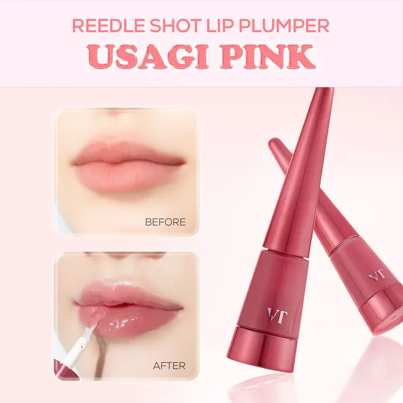 VT Cosmetics Reedle Shot Lip Plumper Usagi Pink – lūpų putlintojas 1