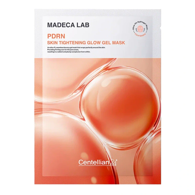 Centellian24 Madeca Lab PDRN Skin Tightening Glow Gel Mask, 1 vnt. – veido kaukė su PDRN