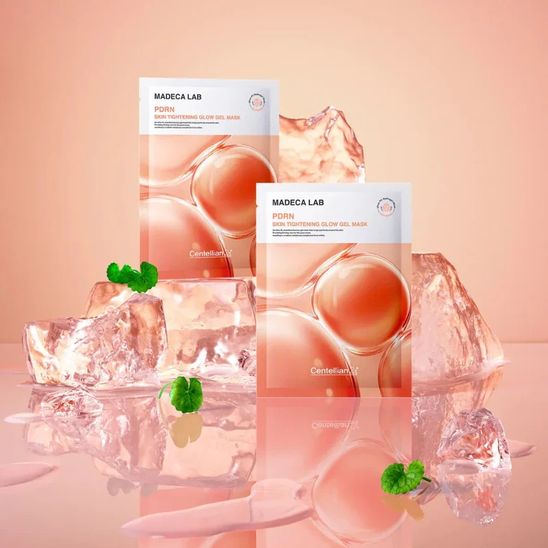 Centellian24 Madeca Lab PDRN Skin Tightening Glow Gel Mask, 1 vnt. – veido kaukė su PDRN 1