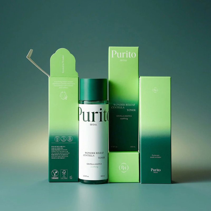 Purito Seoul Wonder Relief Centella Toner – raminamasis tonikas 1